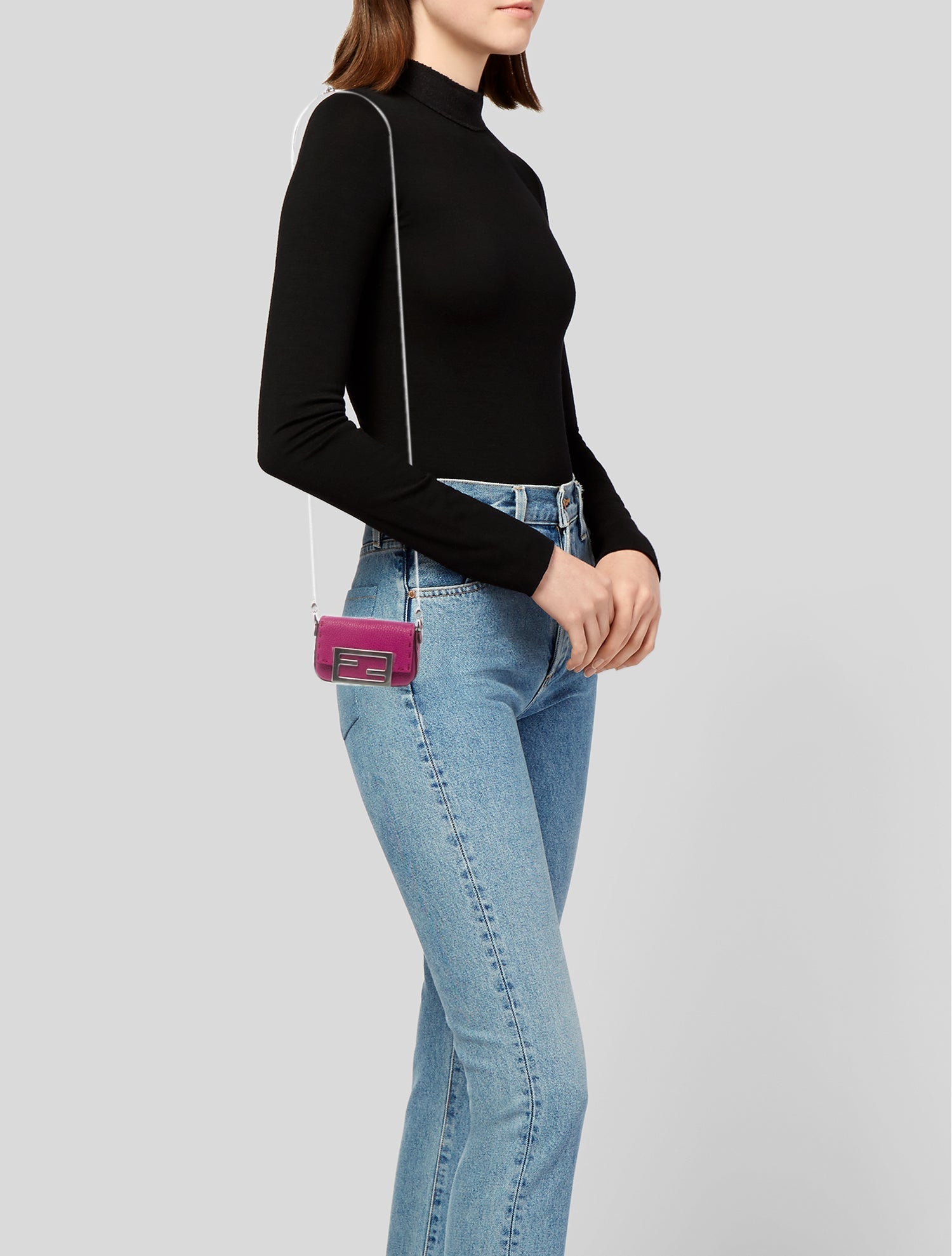 Fendi Zucca FF Baguette Nano 2024 w/ Tags