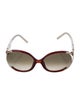 Fendi Oversize Gradient Sunglasses