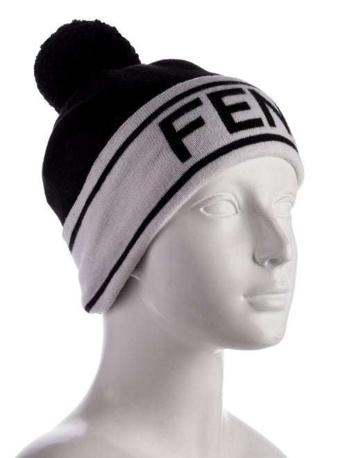 Fendi Fendi Men's Pom-Pom Beanie