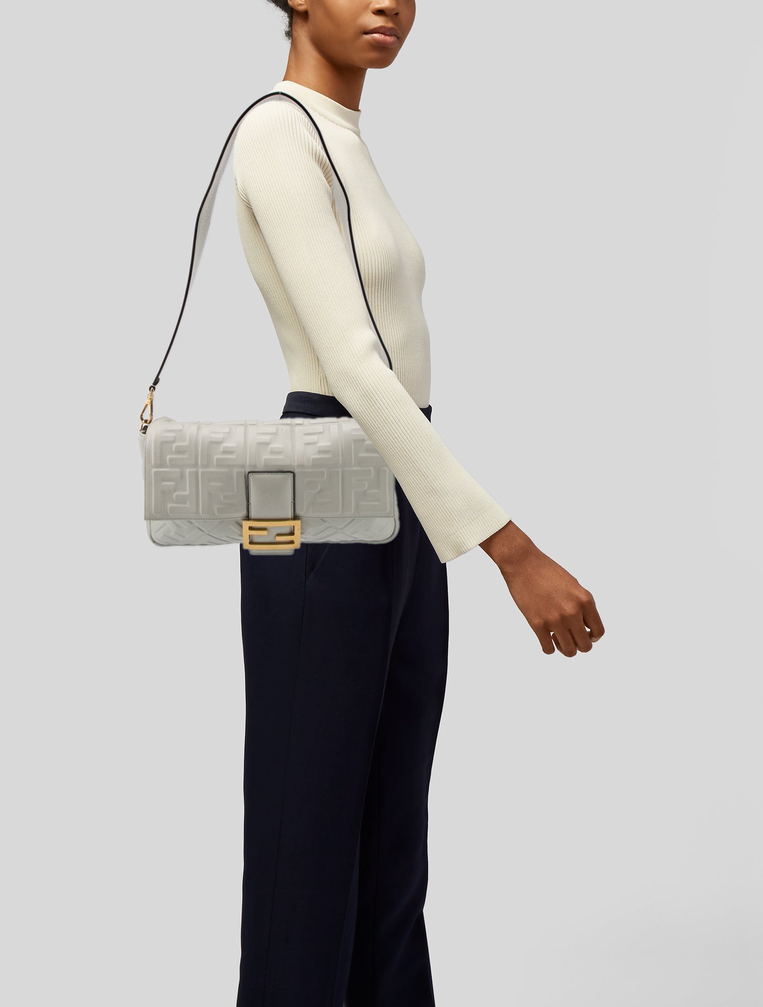 Fendi Zucca FF Baguette