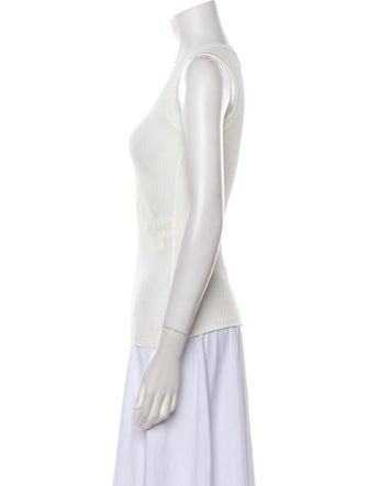 Fendi Scoop Neck Sleeveless Top