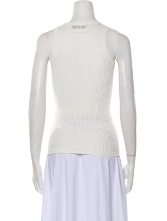 Fendi Scoop Neck Sleeveless Top