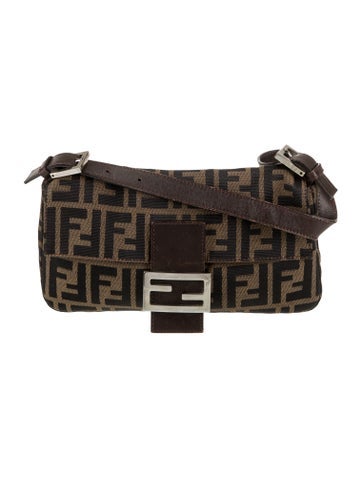 Fendi Shoulder Bags Zucca FF Baguette