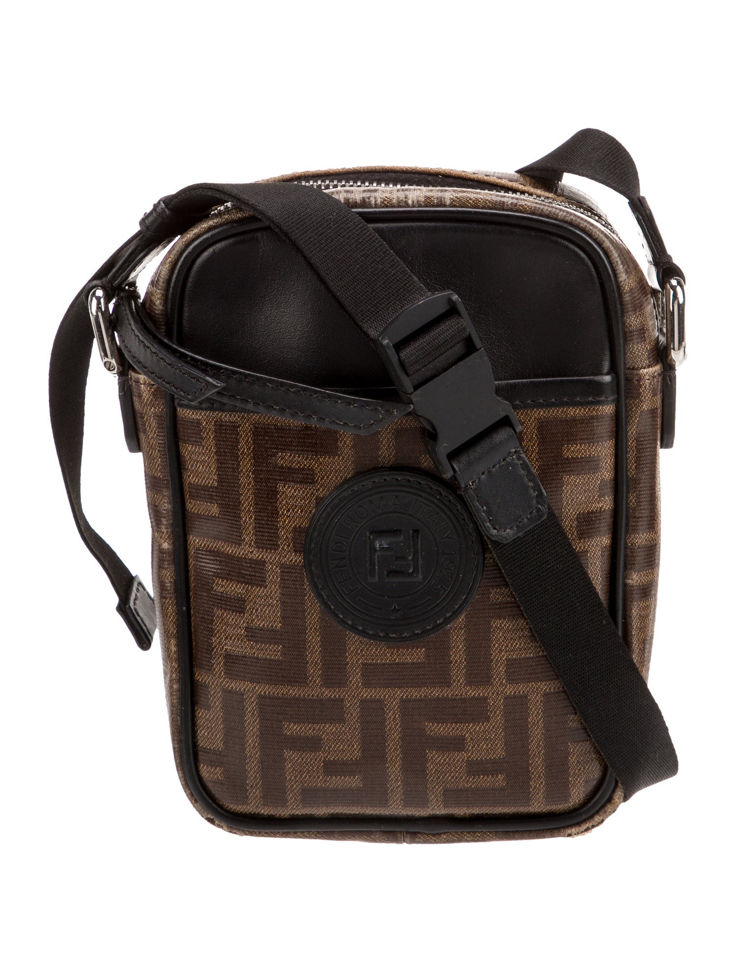 Fendi Zucca FF Messenger Bag