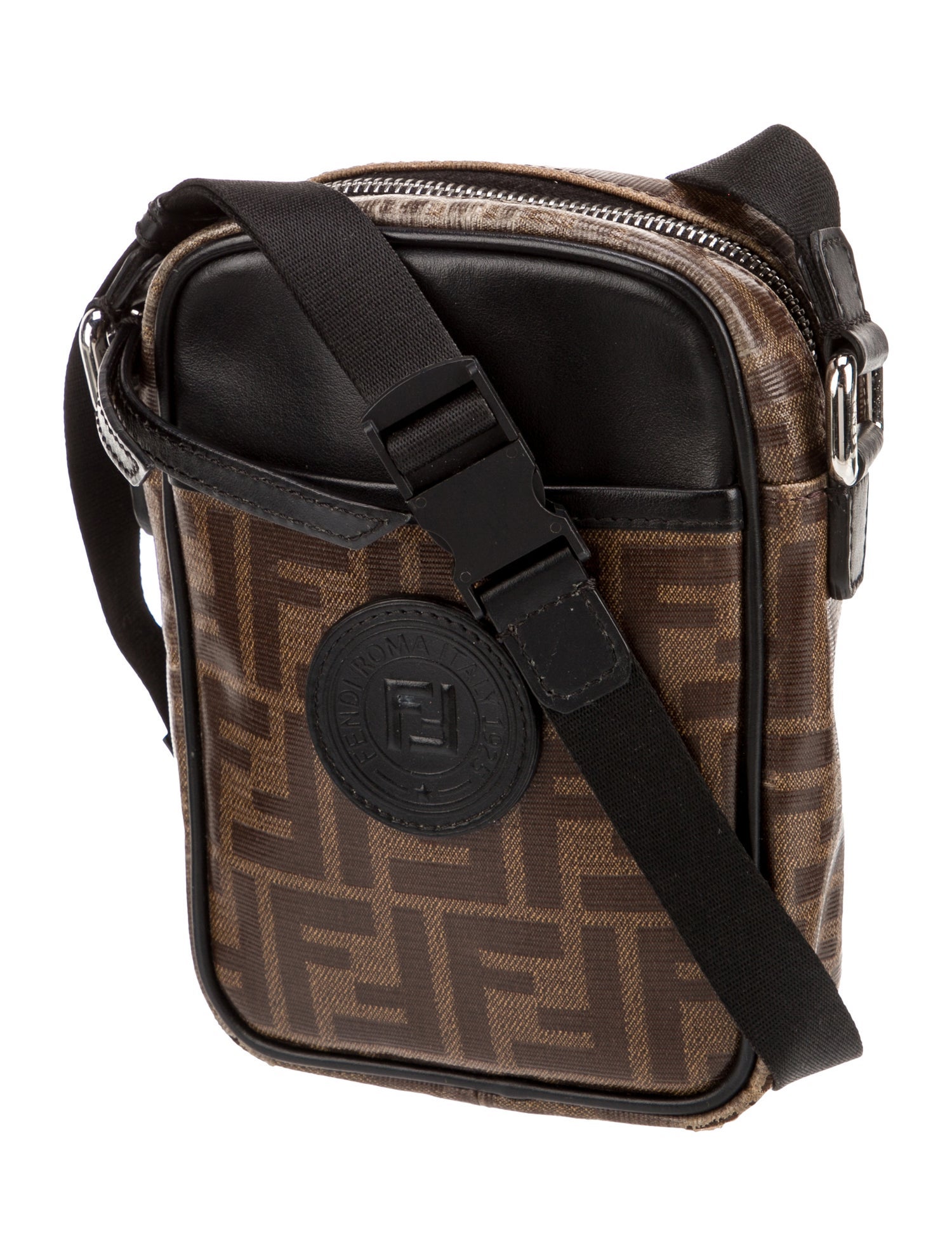 Fendi Zucca FF Messenger Bag