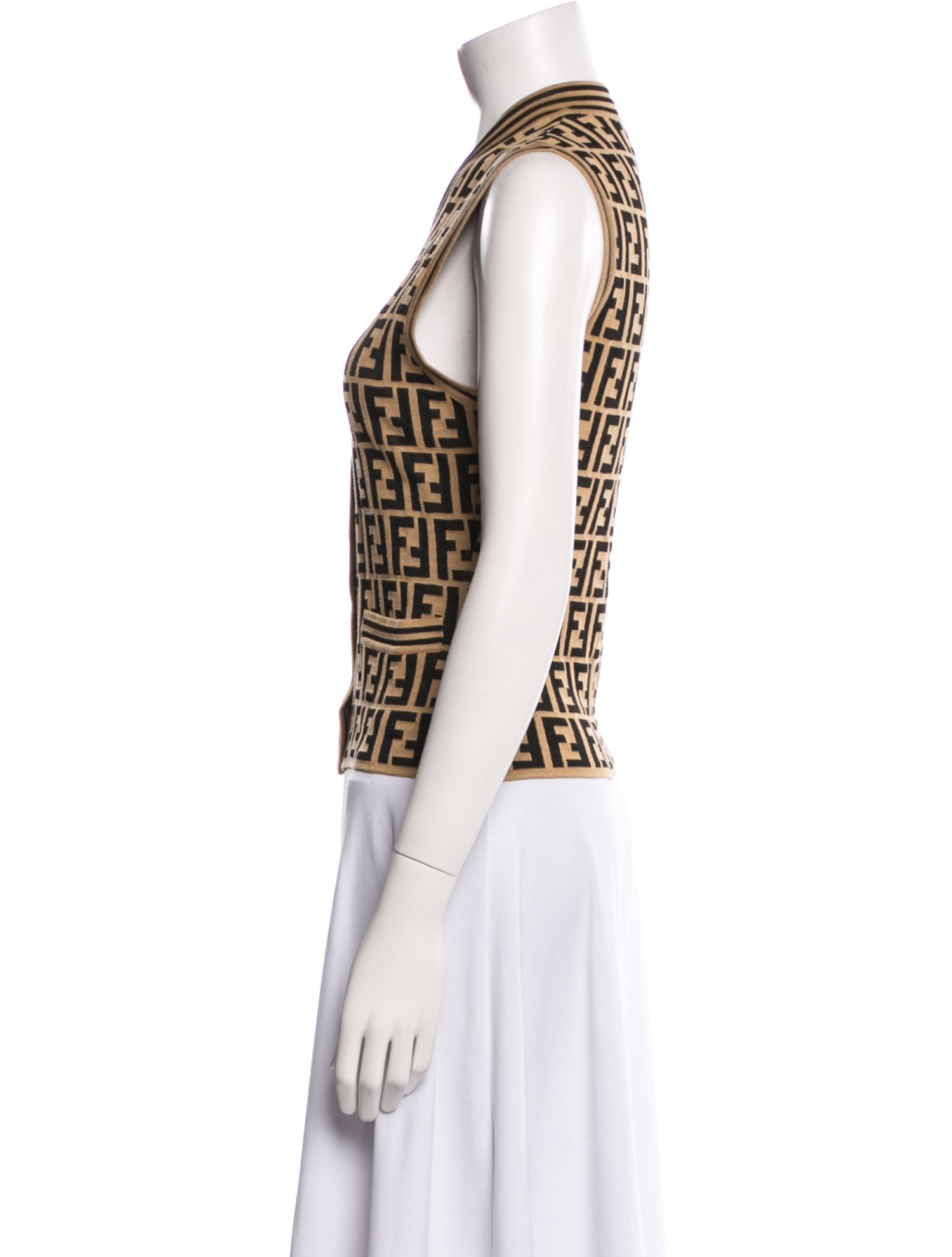 Fendi Vintage Late 1980's - Early 1990's Sweater