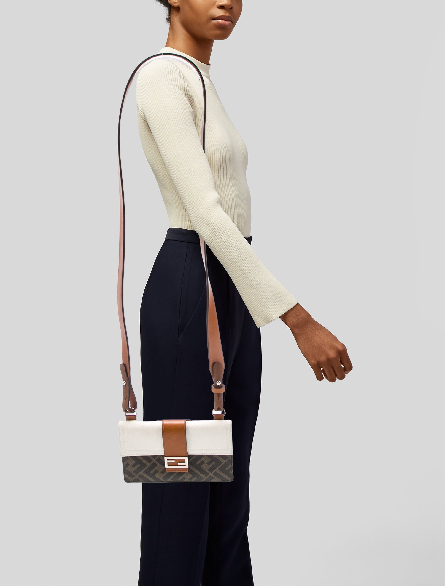 Fendi Zucca FF Baguette