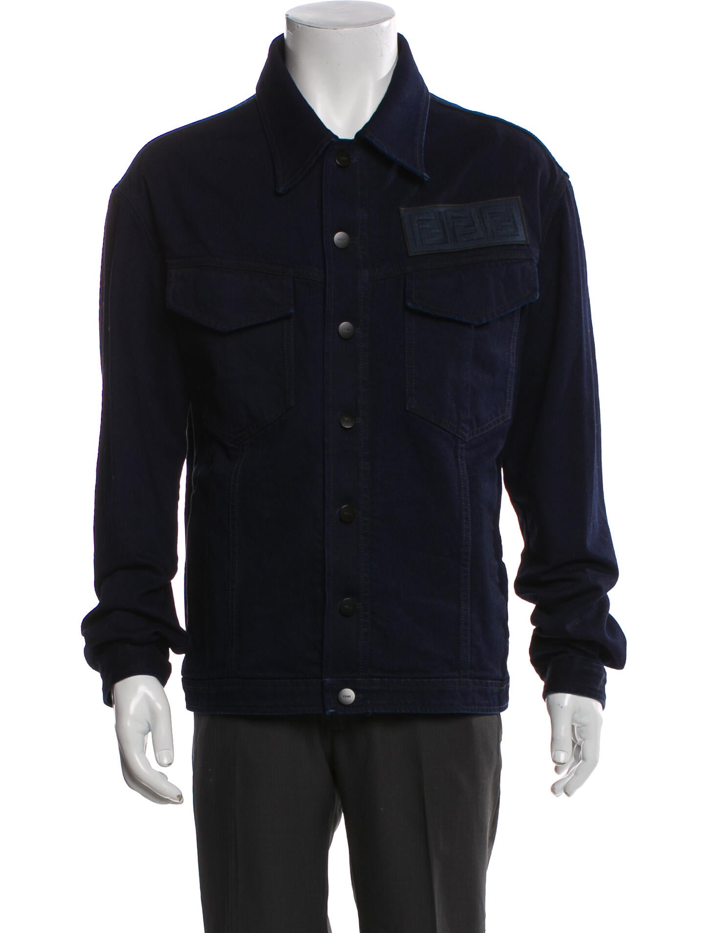 Fendi Zucca FF Logo Utility Jacket