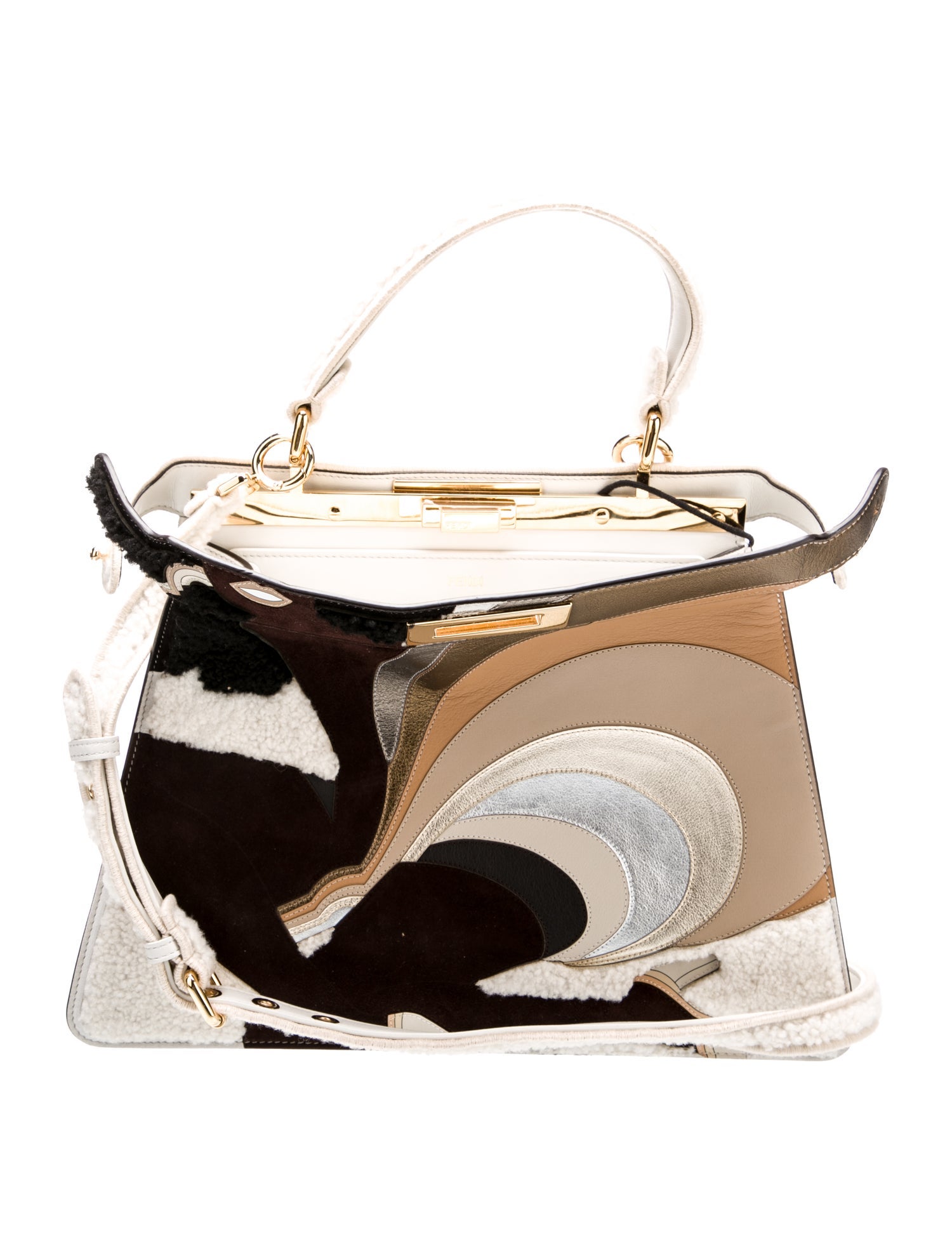 Fendi Leather Peekaboo Medium 2022