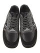 Fendi Leather Colorblock Pattern Sneakers