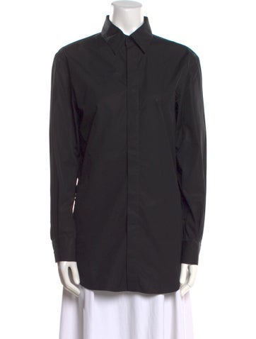 Fendi Tops Long Sleeve Button-Up Top Us2, It38 | XS