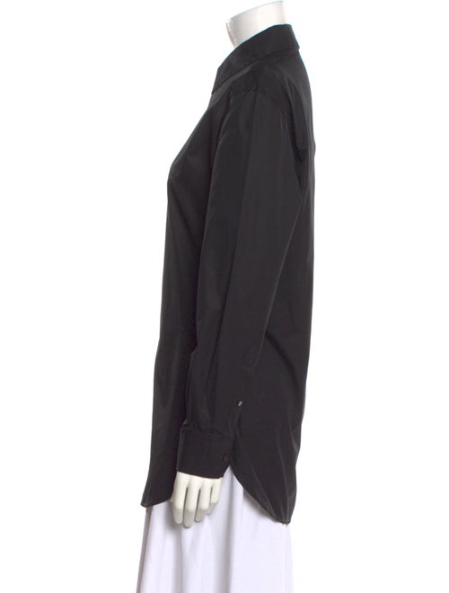 Fendi Long Sleeve Button-Up Top