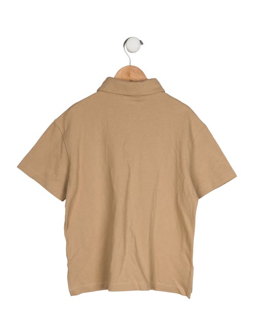 Fendi Solid Polo Top