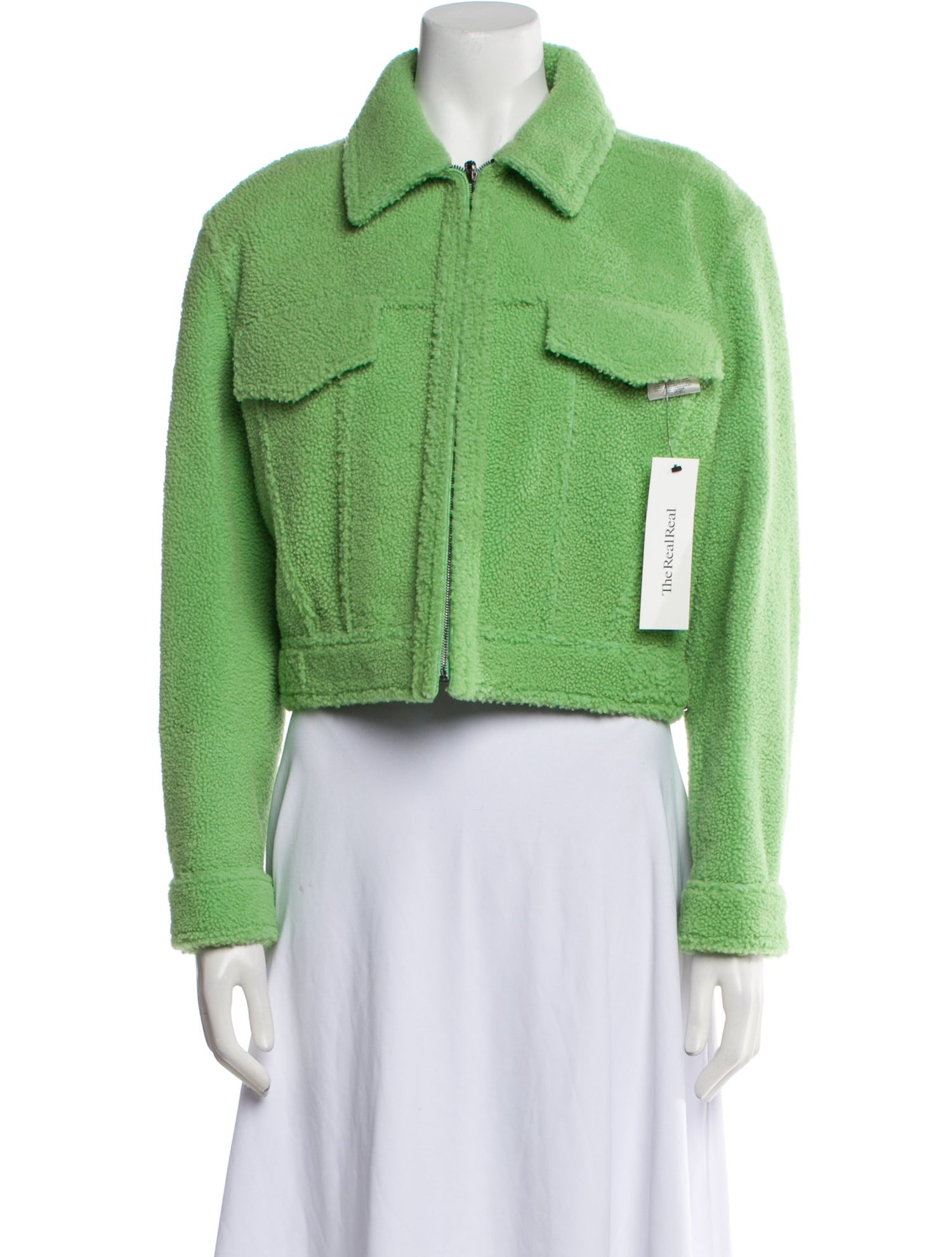 Fendi 2023 Lamb Leather Evening Jacket w/ Tags