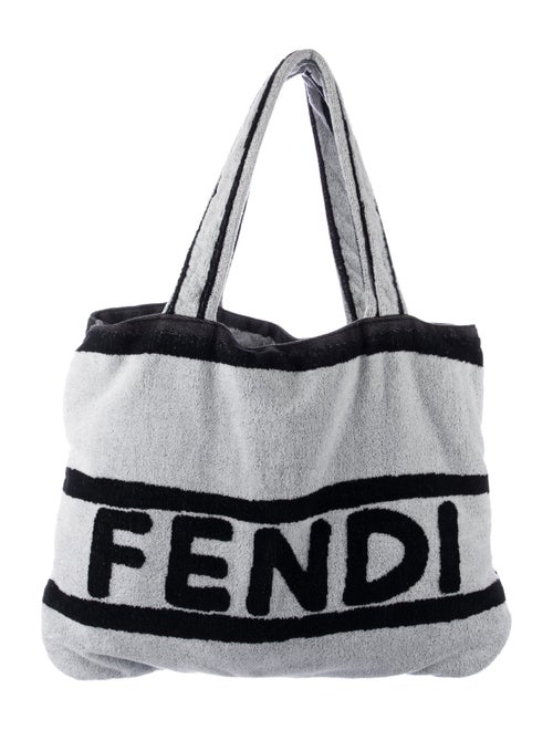 Fendi Convertible Terry Towel Tote