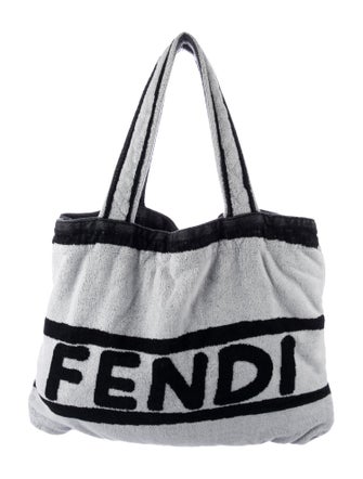 Fendi Convertible Terry Towel Tote