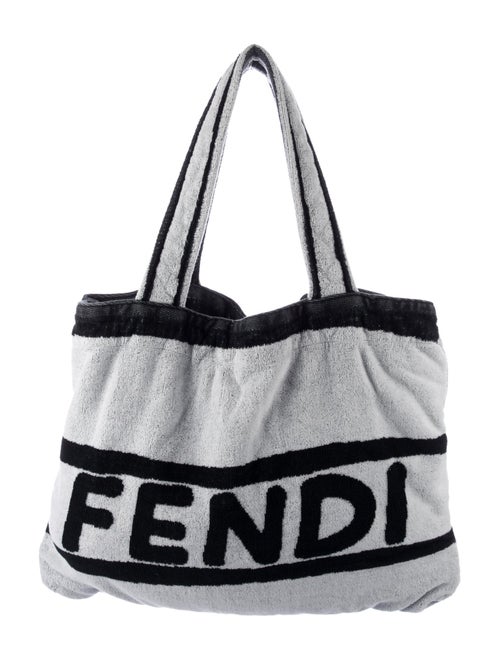Fendi Convertible Terry Towel Tote