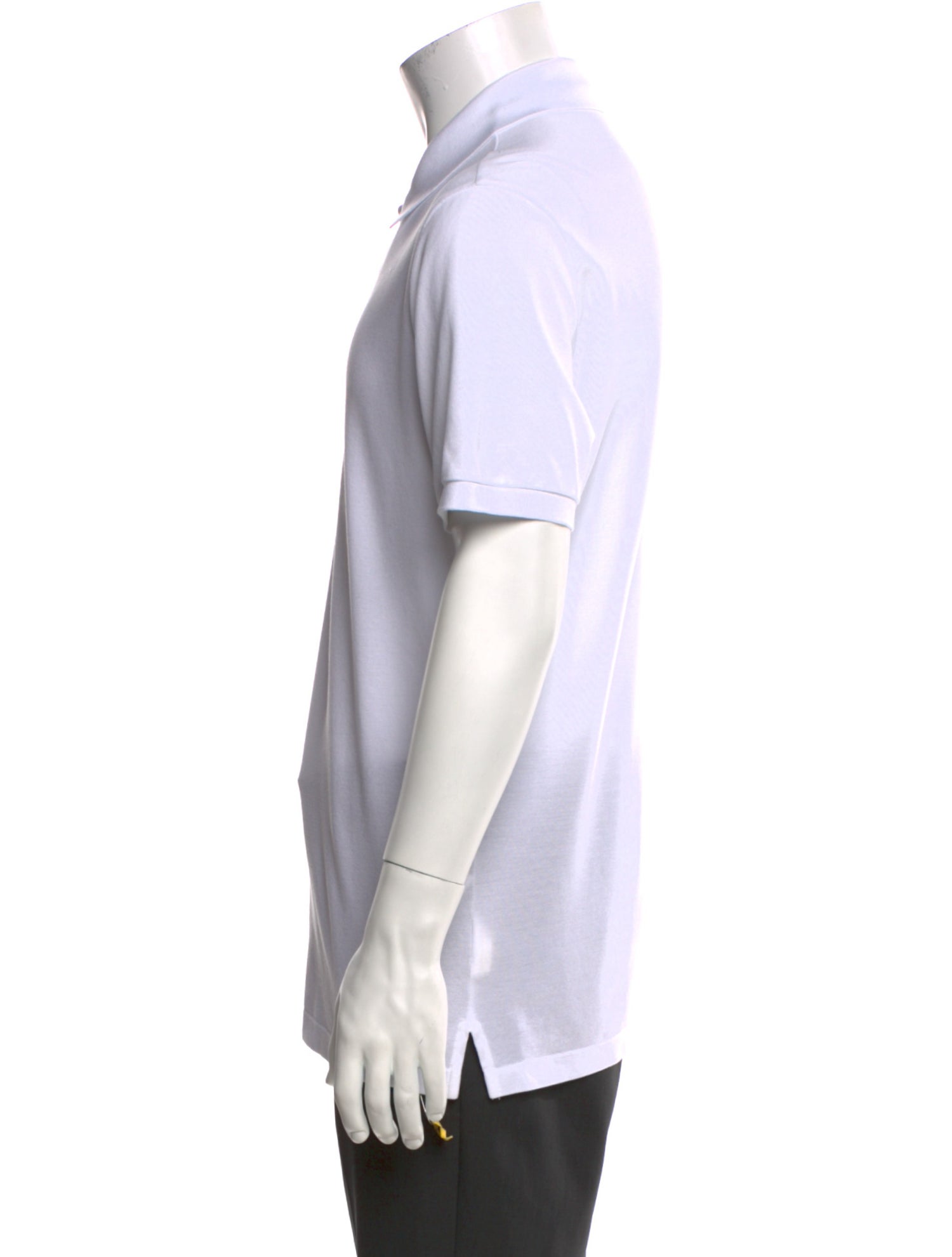 Fendi Collar Short Sleeve Polo Shirt