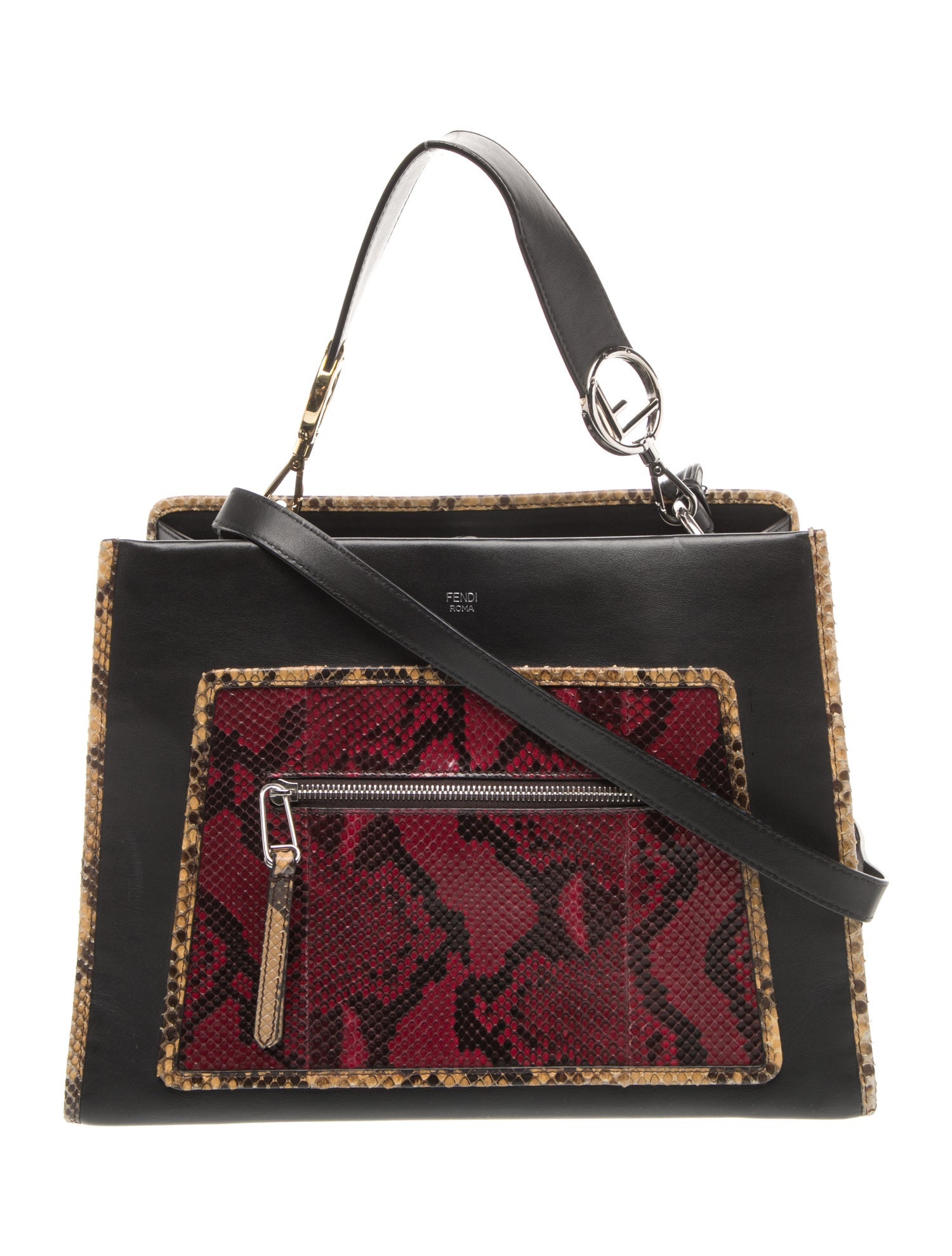 Fendi Leather Runaway Medium