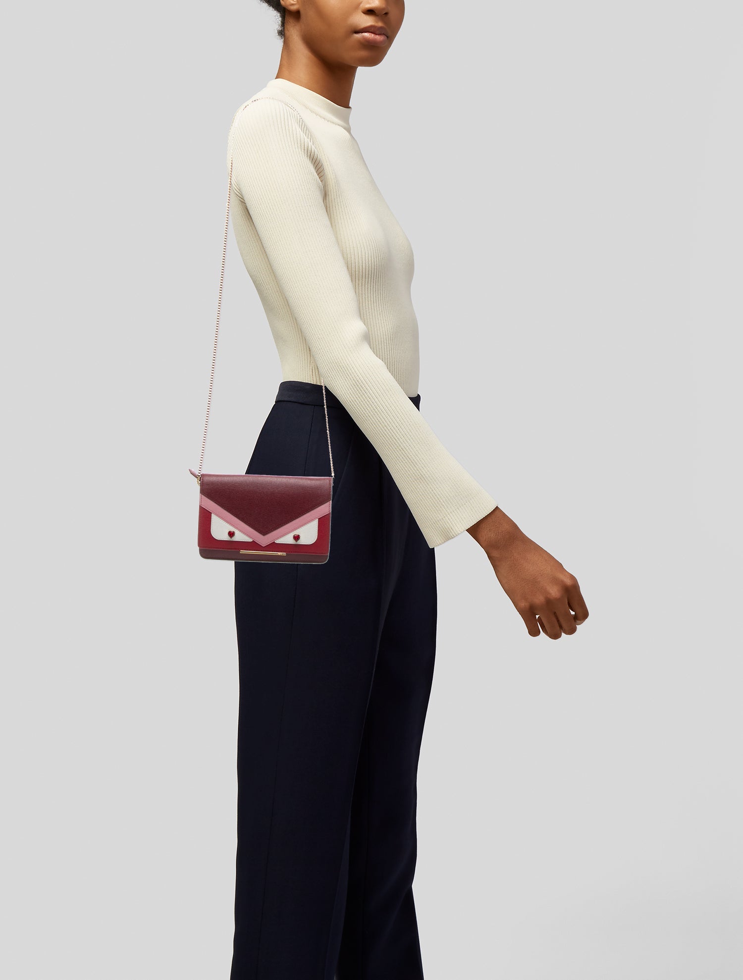 Fendi Monsters Clutch