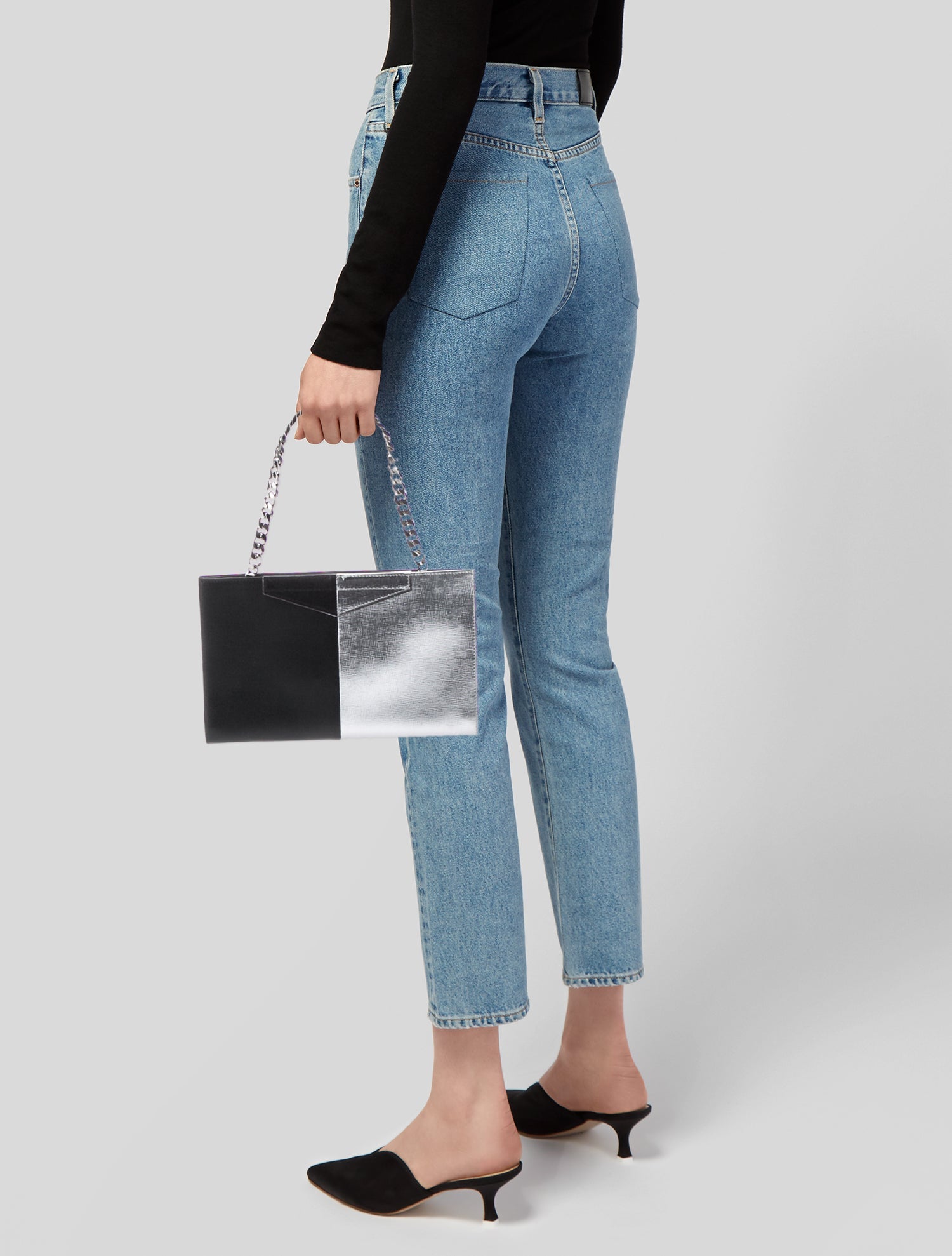 Fendi Leather Top Handle Bag