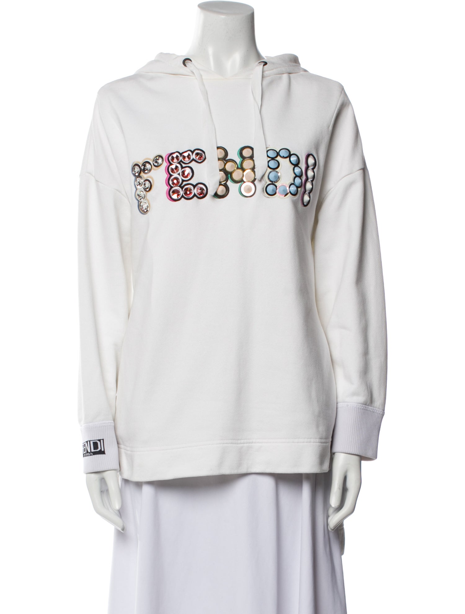 Fendi Graphic Print Crew Neck Sweatshirt