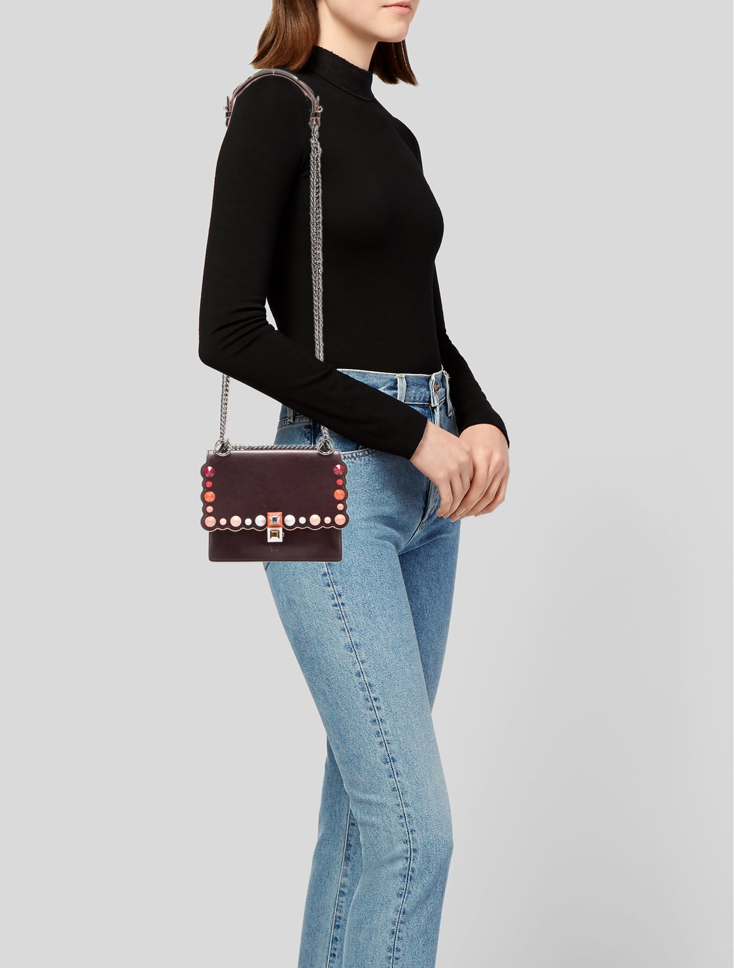 Fendi Rockstud Kan I Mini