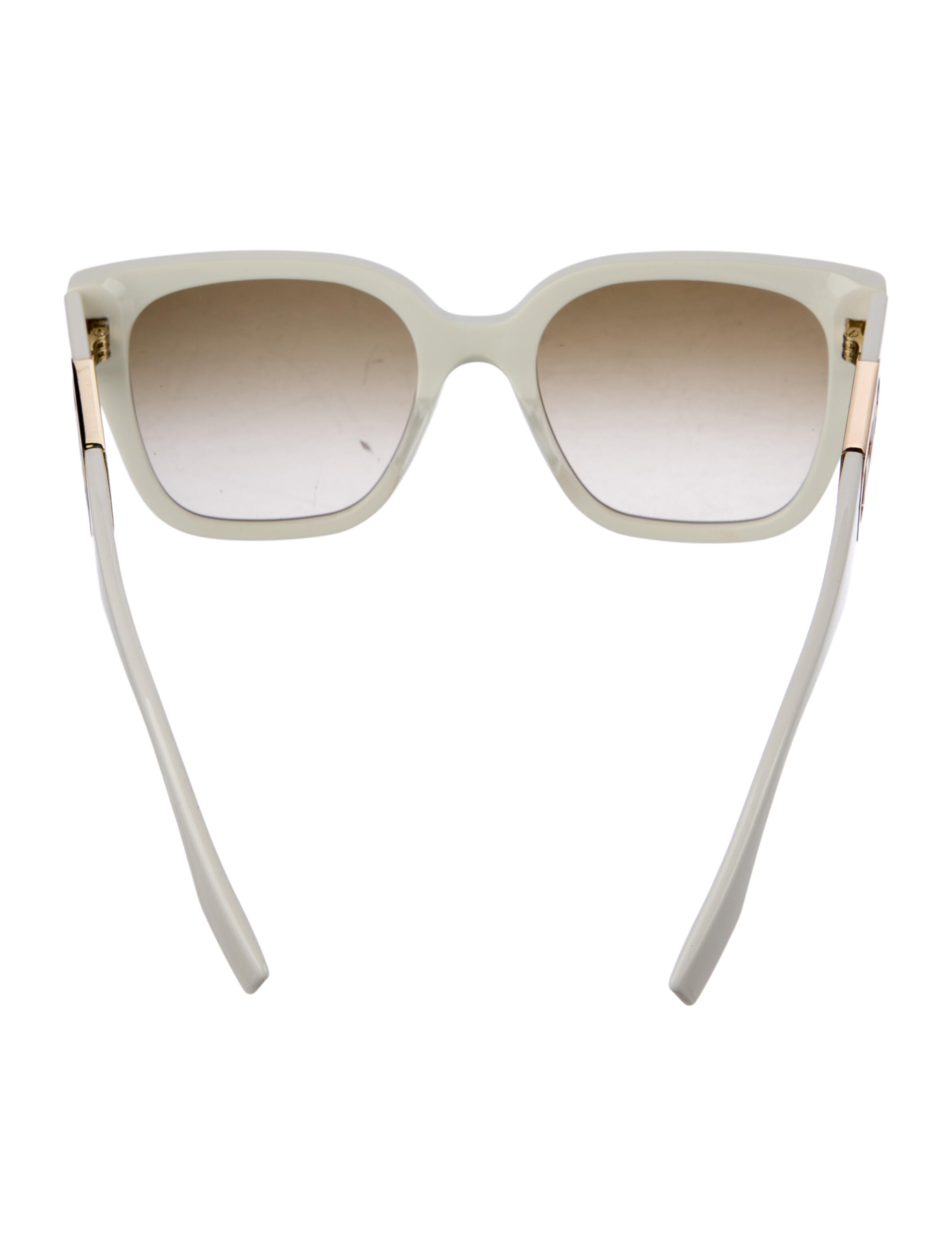 Fendi Zucca FF Logo Oversize Sunglasses