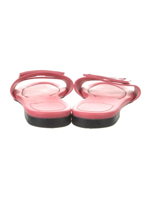 Fendi Leather Slides