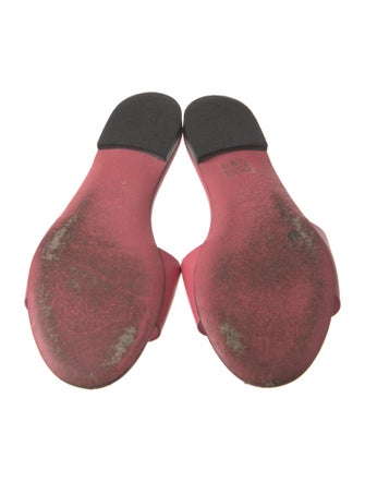 Fendi Leather Slides