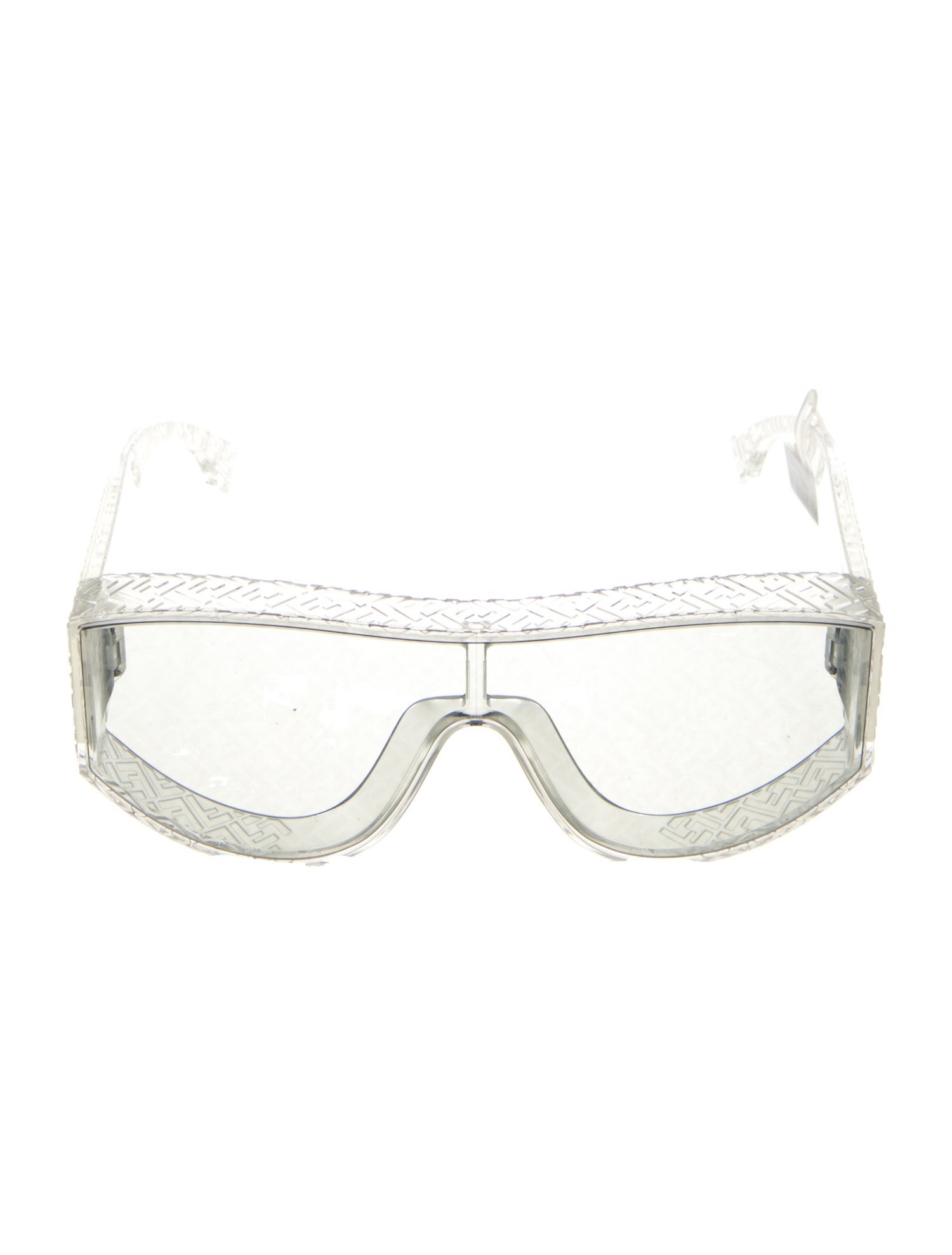 Fendi Shield Mirrored Sunglasses