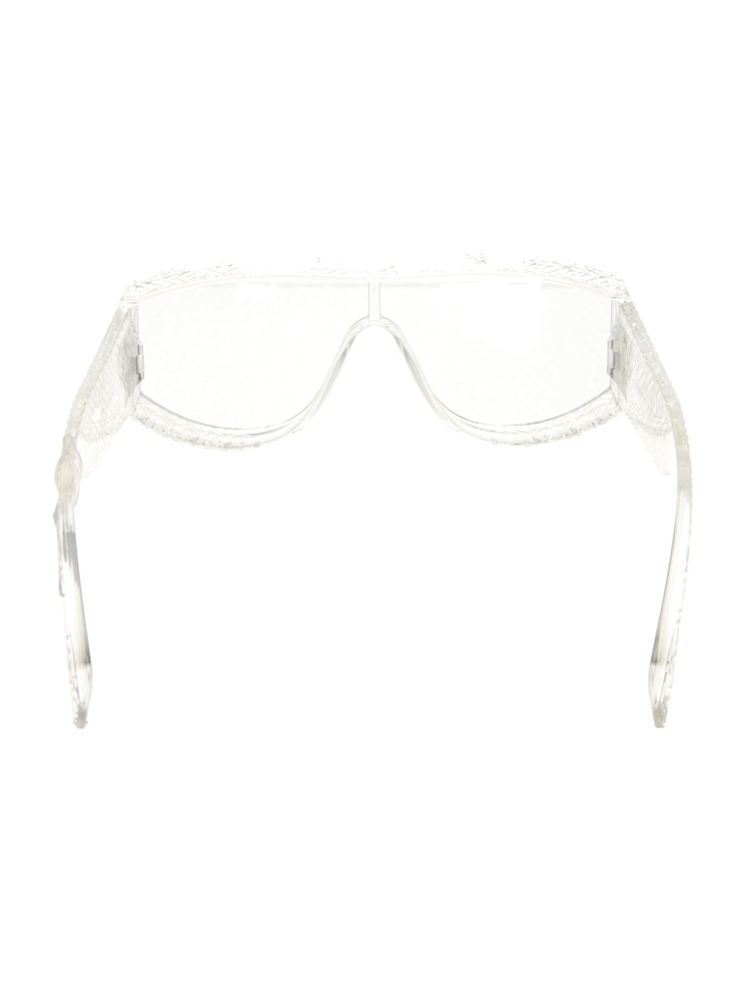 Fendi Shield Mirrored Sunglasses