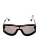 Fendi Shield Mirrored Sunglasses