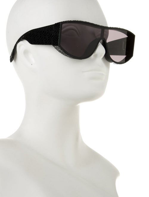 Fendi Shield Mirrored Sunglasses