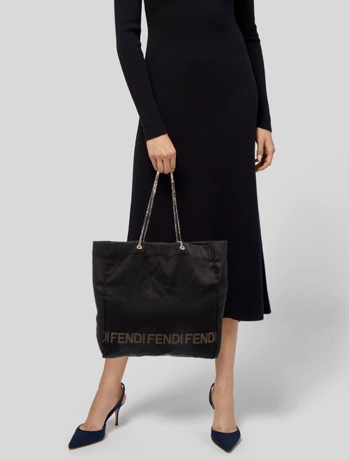 Fendi Nylon Tote