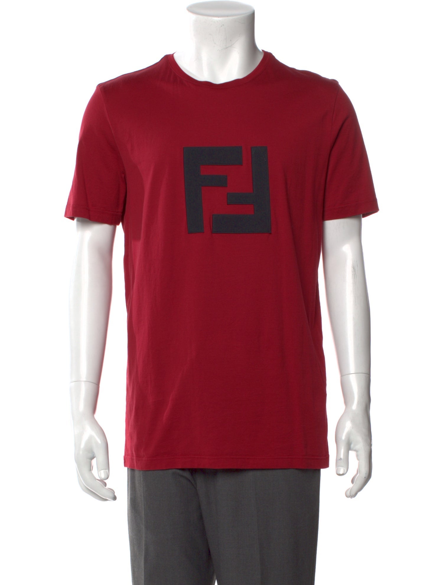 Fendi Graphic Print Crew Neck T-Shirt