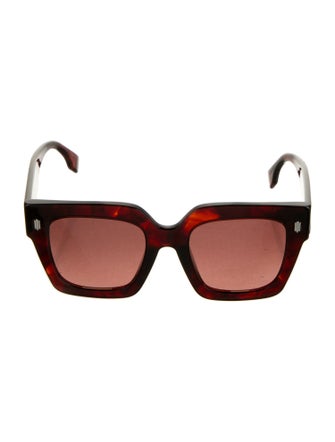 Fendi Square Tinted Sunglasses