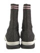 Fendi Glitter Accents Sock Sneakers
