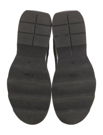 Fendi Glitter Accents Sock Sneakers