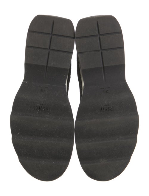 Fendi Glitter Accents Sock Sneakers