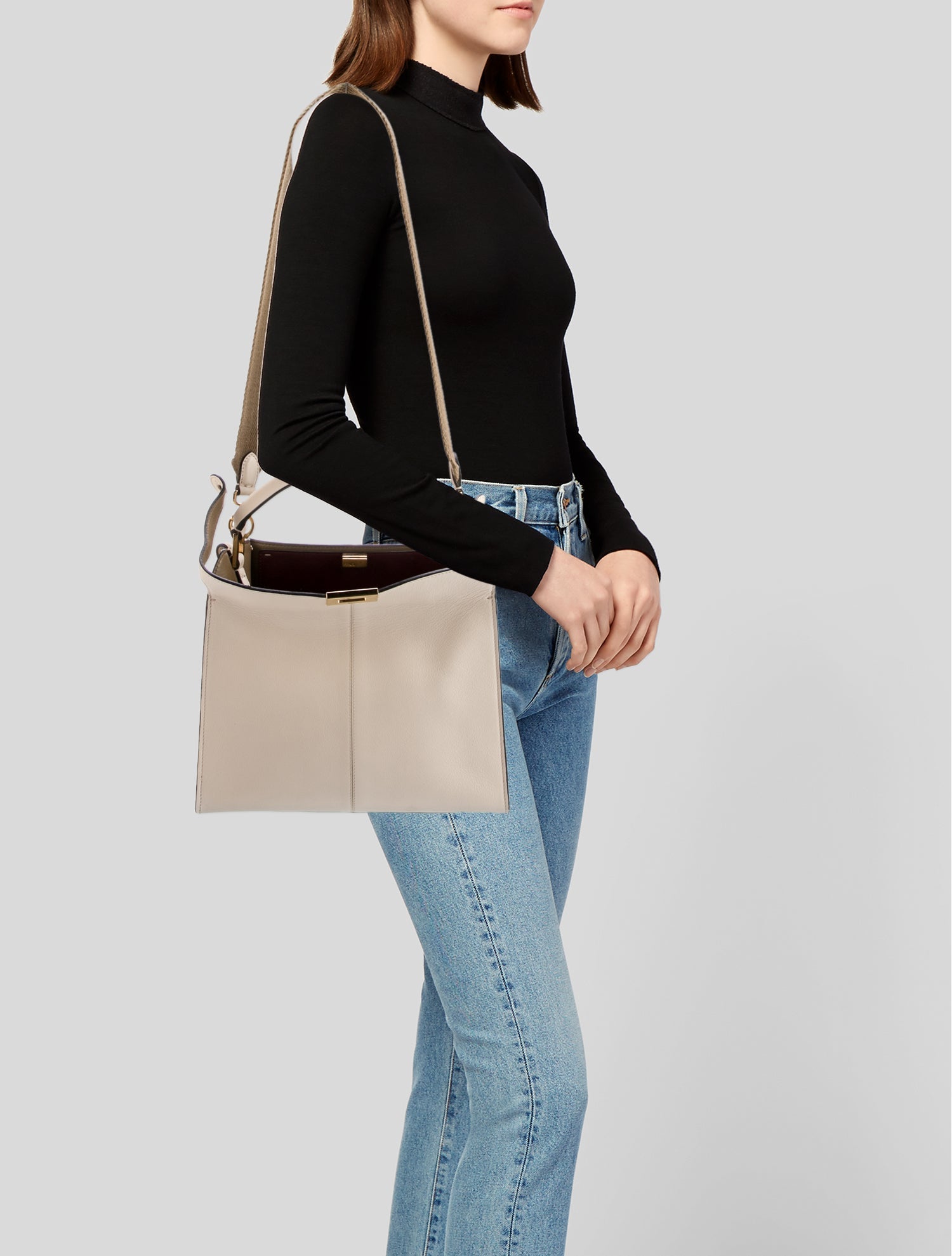 Fendi Leather Peekaboo X-Lite