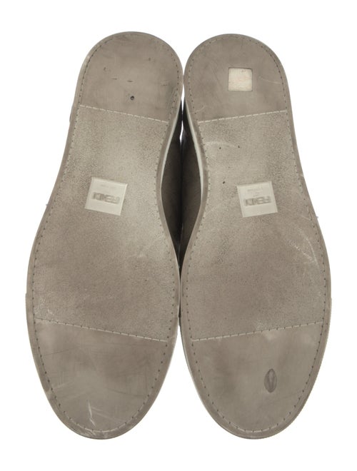 Fendi Zucca FF Logo Canvas Sneakers