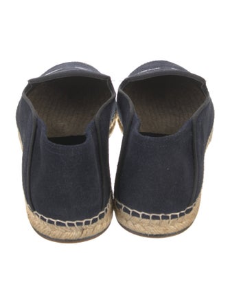 Fendi Monsters Motif Suede Loafers