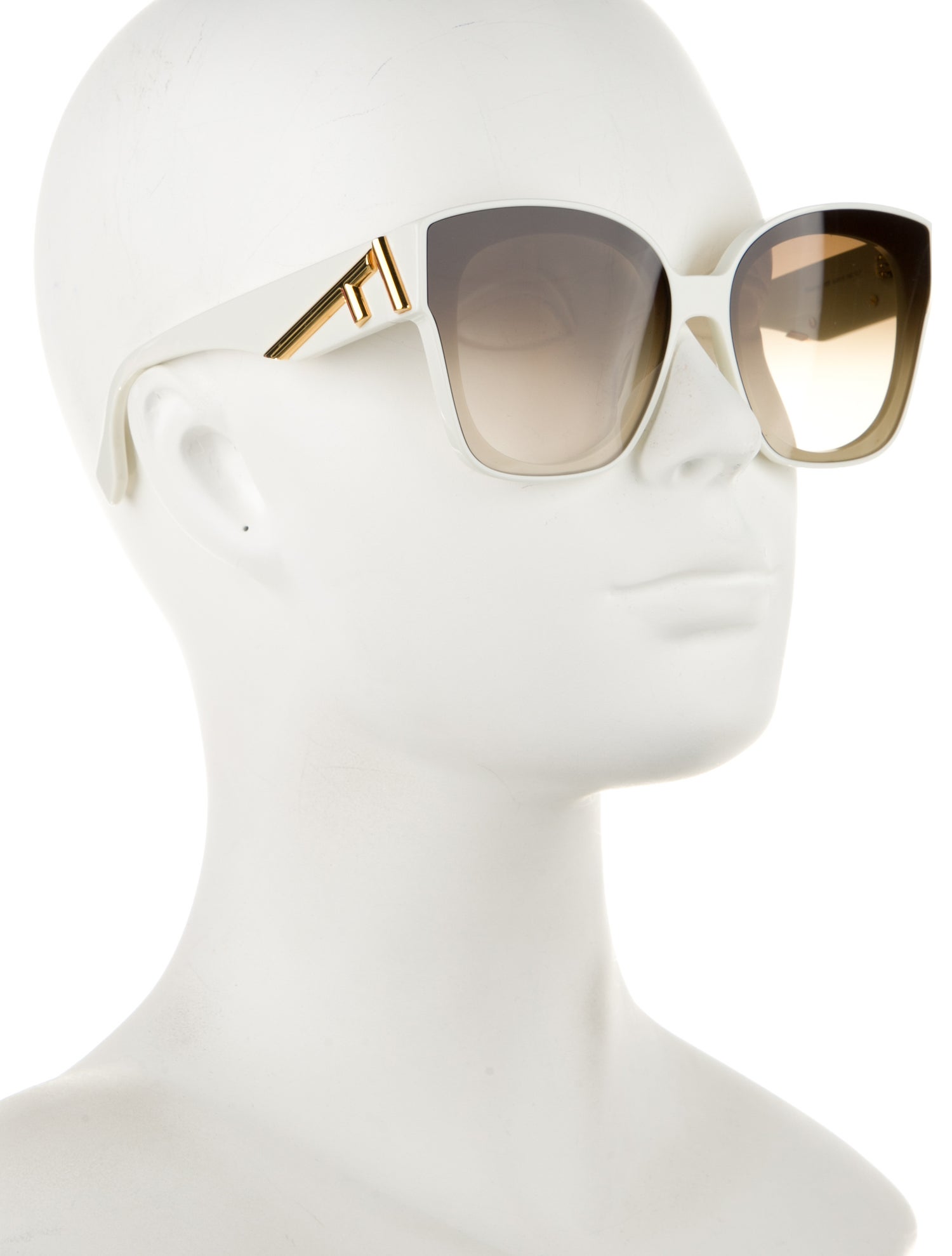 Fendi Oversize Gradient Sunglasses