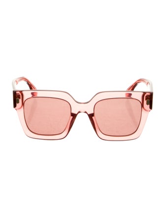 Fendi Square Tinted Sunglasses