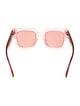 Fendi Square Tinted Sunglasses