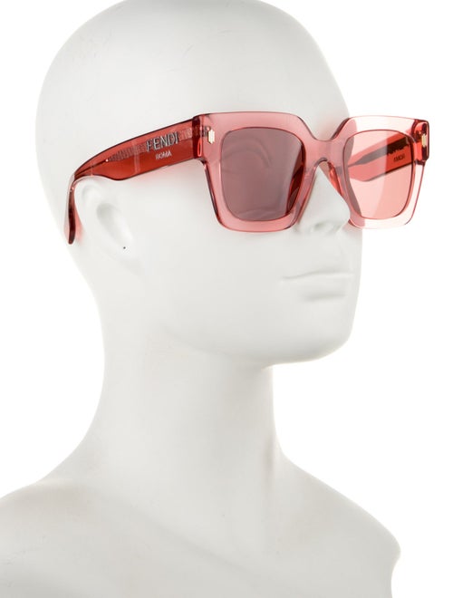 Fendi Square Tinted Sunglasses