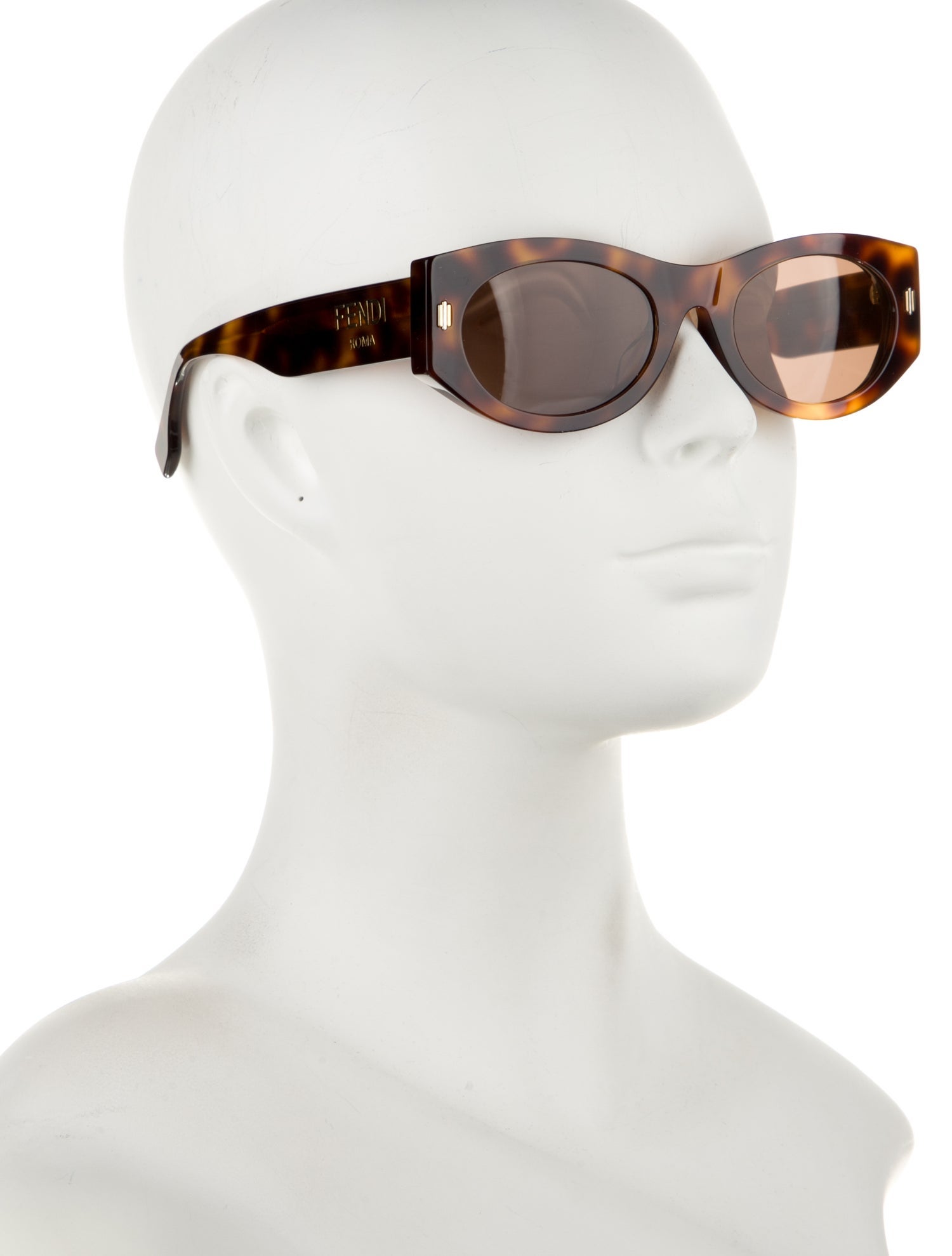 Fendi Square Tinted Sunglasses