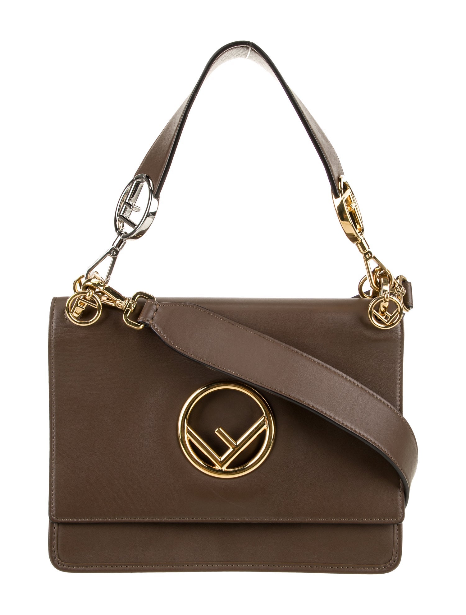 Fendi Leather Shoulder Bag