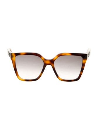 Fendi Oversize Gradient Sunglasses